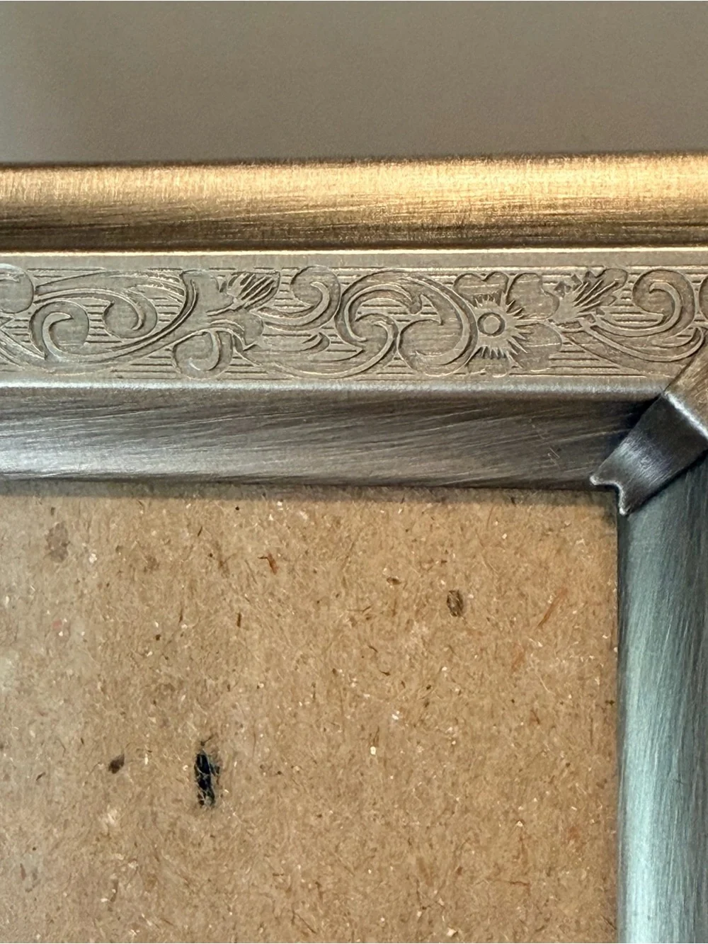 Vintage Silvertone Decorative Photo Frame - Elegant Home Accents 5x7
